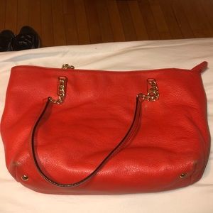 My red/orange purse